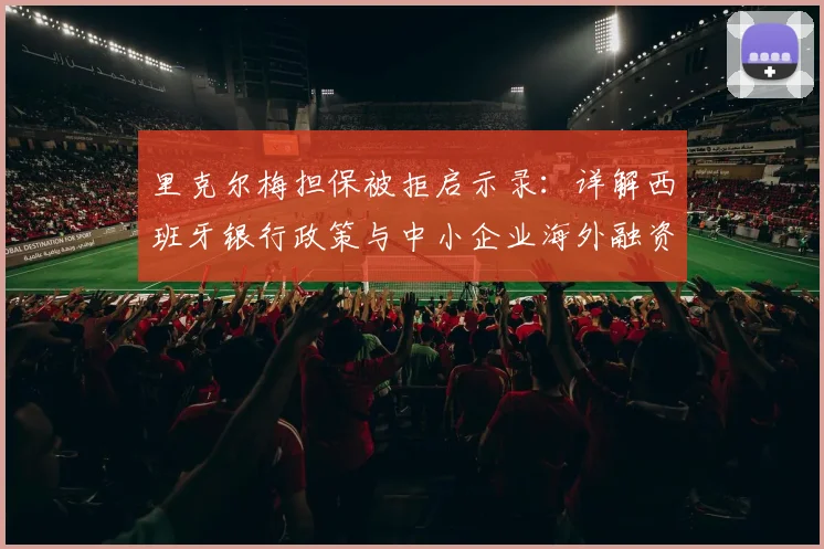 里克尔梅担保被拒启示录:详解西班牙银行政策与中小企业海外融资替代方案